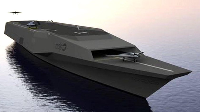 Десантный корабль стелс концепт
