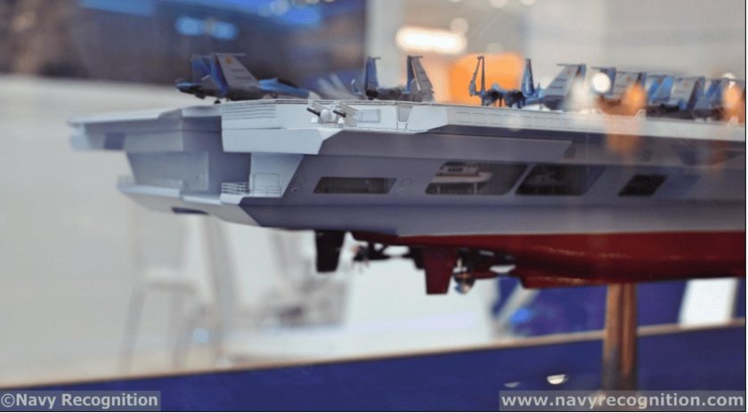 Авианосец тримаран будущего