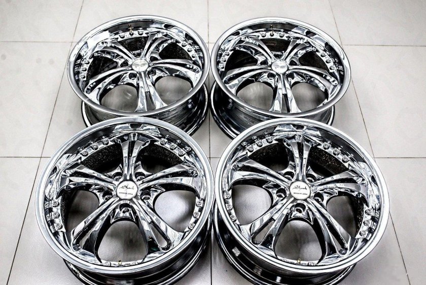 Литье хром r17 звезда