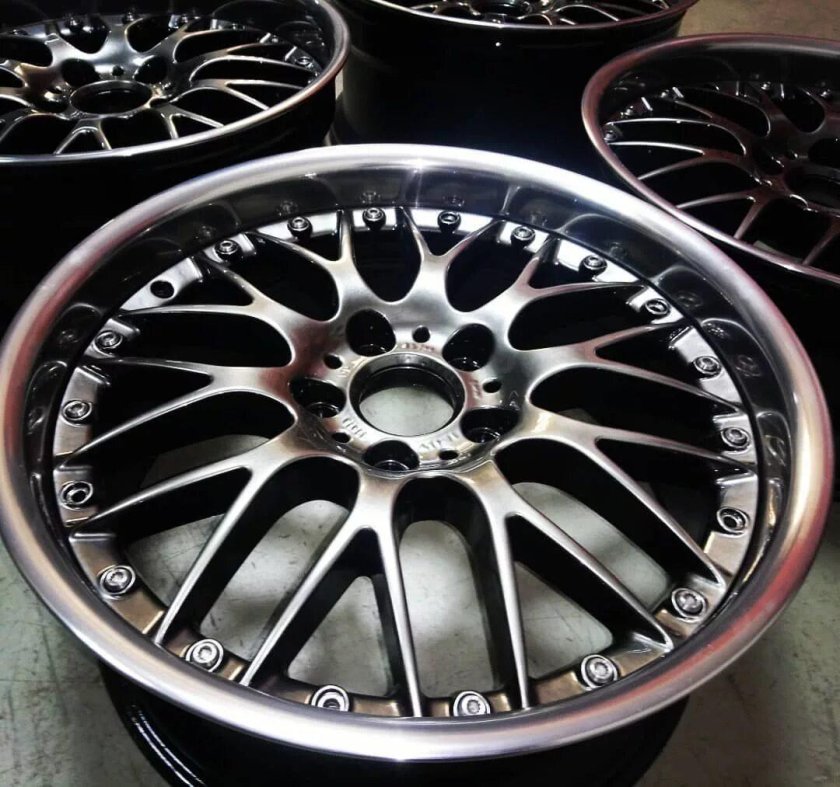 Порошковая краска хром