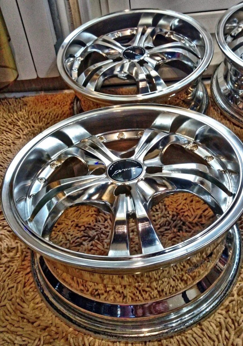 Литье хром r17 звезда