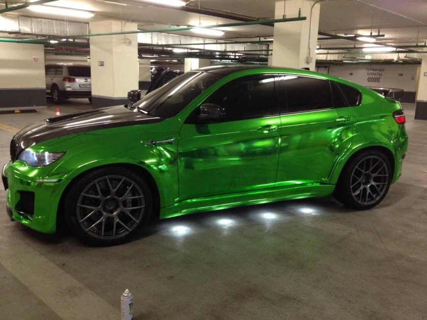 БМВ х5 зеленый матовый