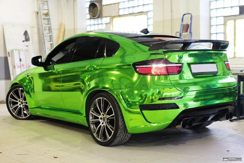 BMW x6m Green