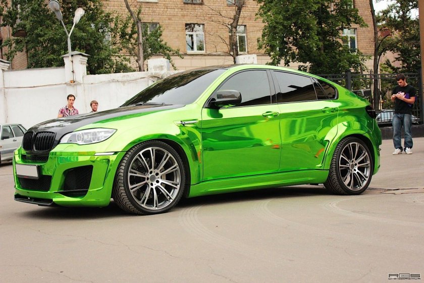 BMW x6m Green