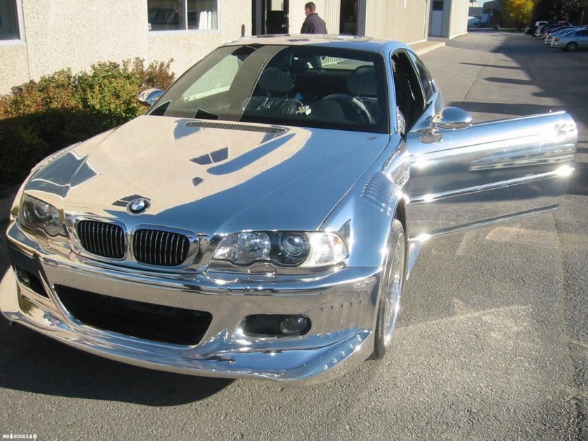 BMW e46 хром
