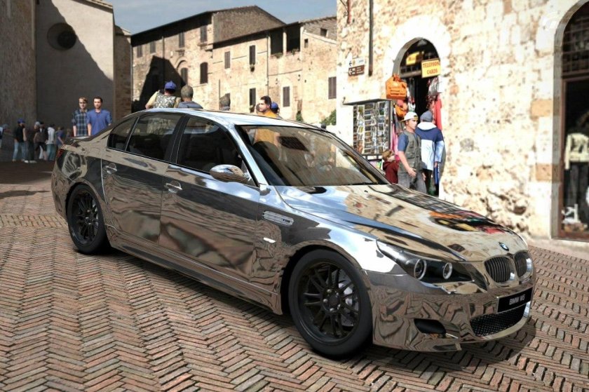 BMW e60 камуфляж