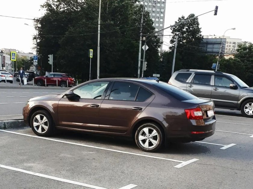 Skoda Octavia a7 Topaz Brown