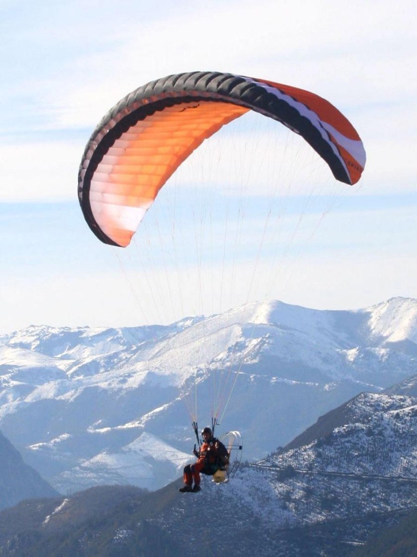 Мотопараплан с жестким крылом