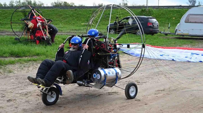 Мотопараплан Конюхова