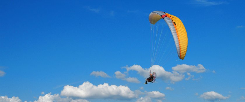 Полет на параплане