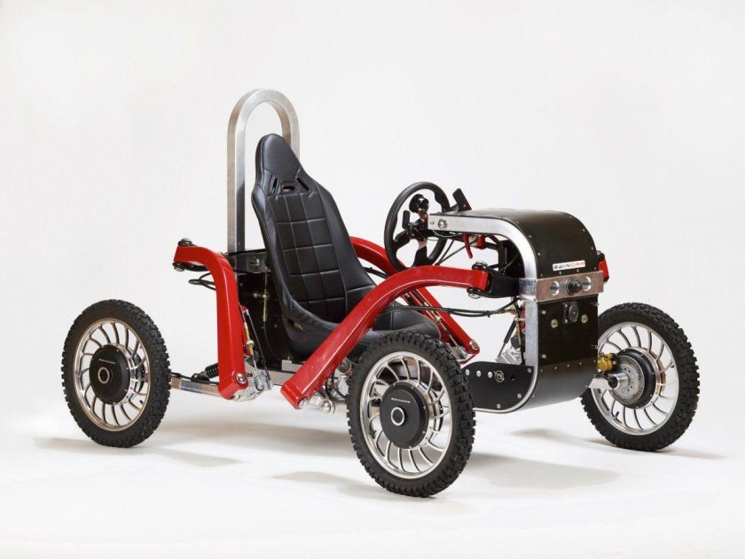 Swincar - электромобиль-паук