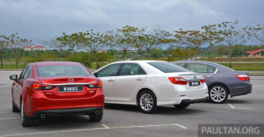 Camry vs Mazda 6