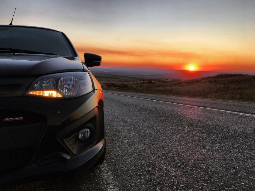 Лада Калина 2 черная