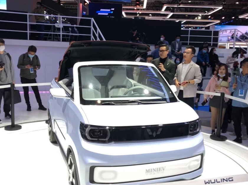Wuling Mini ev кабриолет