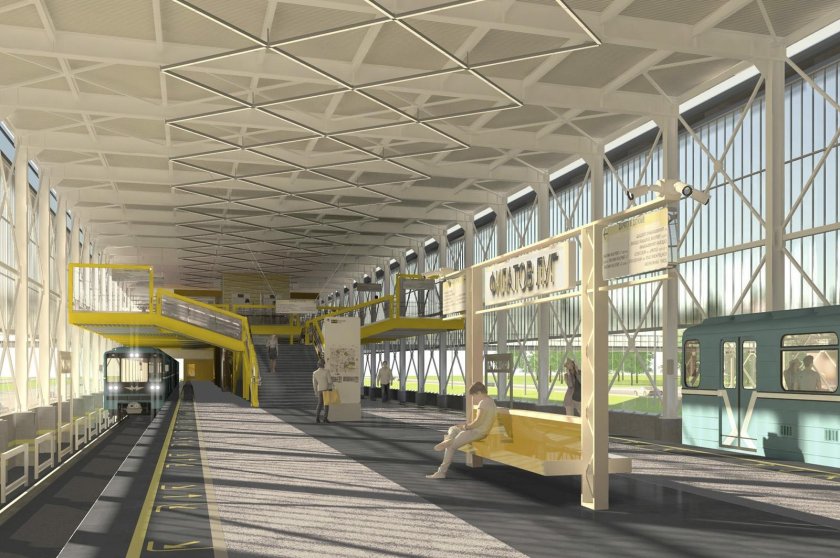 Сокольническая линия (станция Филатов луг)