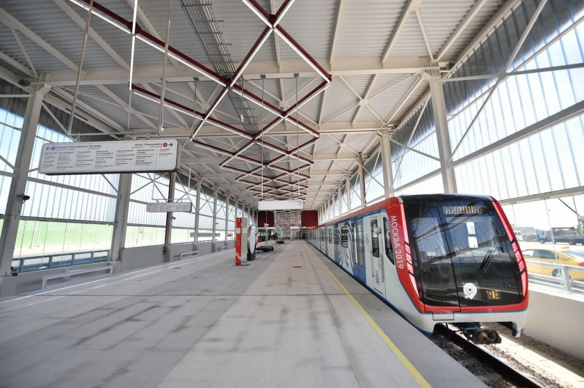 Москва вагон метро