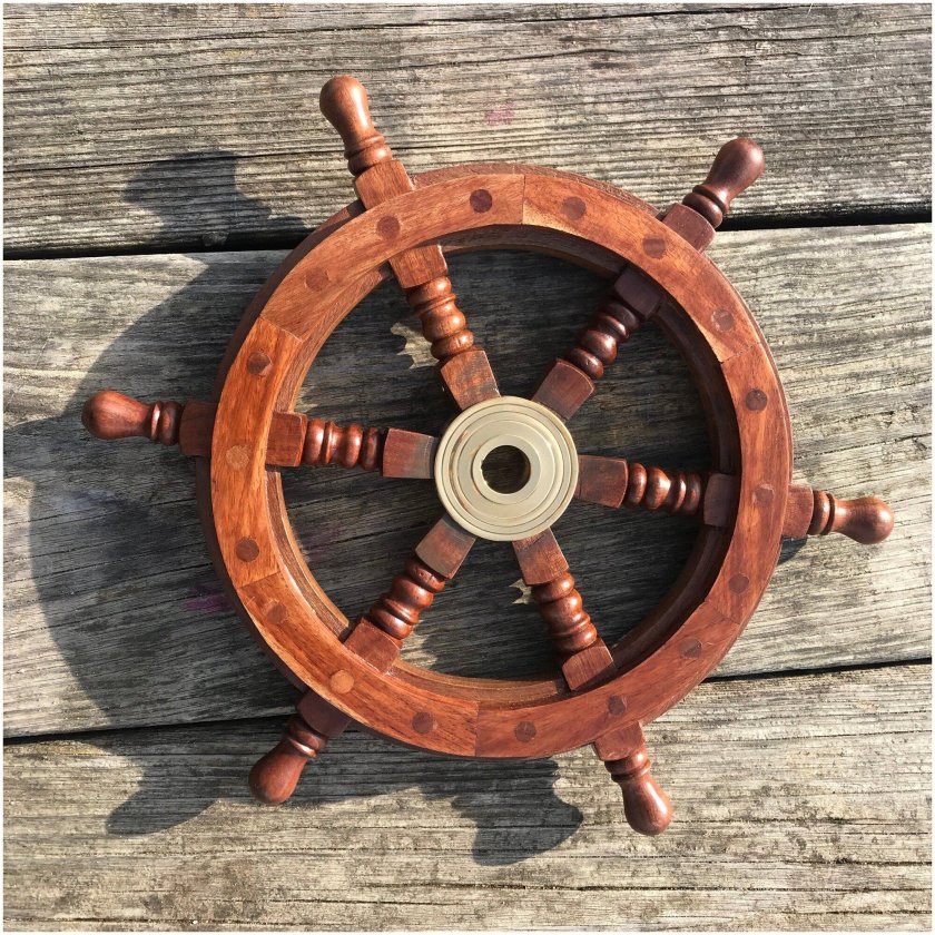 Штурвал из дерева