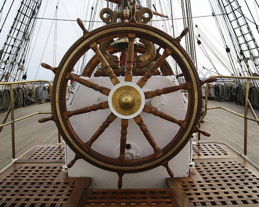 Корабельный штурвал