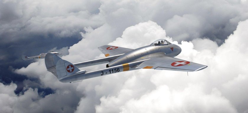 Де Хэвилленд вампир самолет