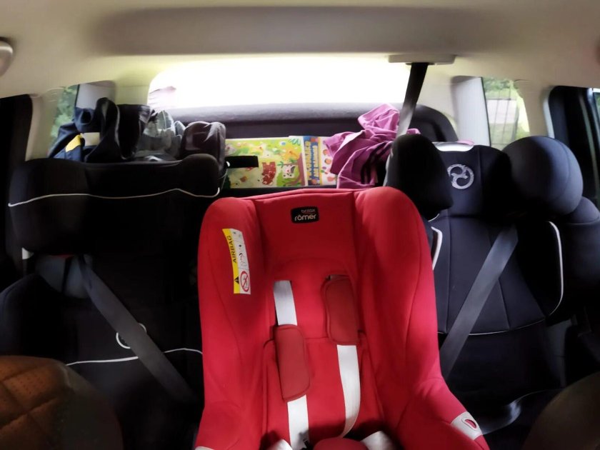 Первое детское автокресло