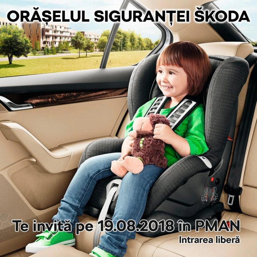 Шкода Рапид детское кресло