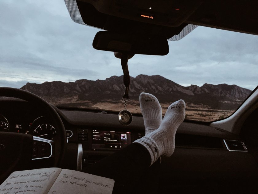 Эстетика путешествий в машине