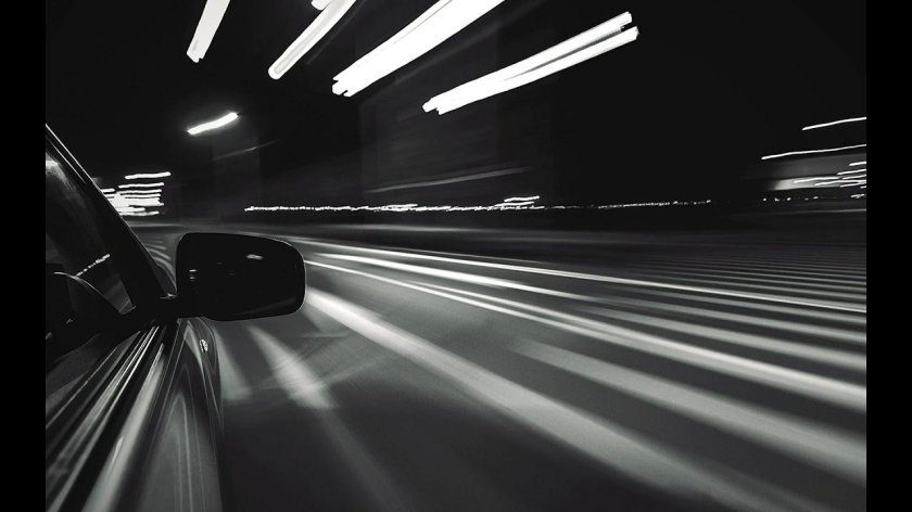 Машина ночью