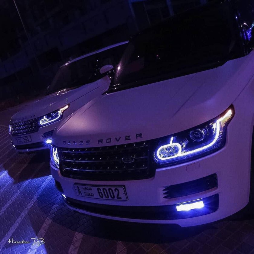 Рендж Ровер лиловый