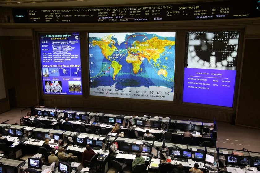 Центр управления полётами королёв