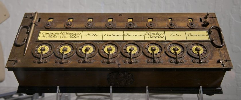 Счетная суммирующая машина Блеза Паскаля