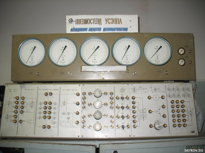 Пневматический вычислитель