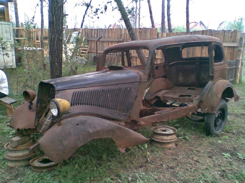 ГАЗ м1 капот