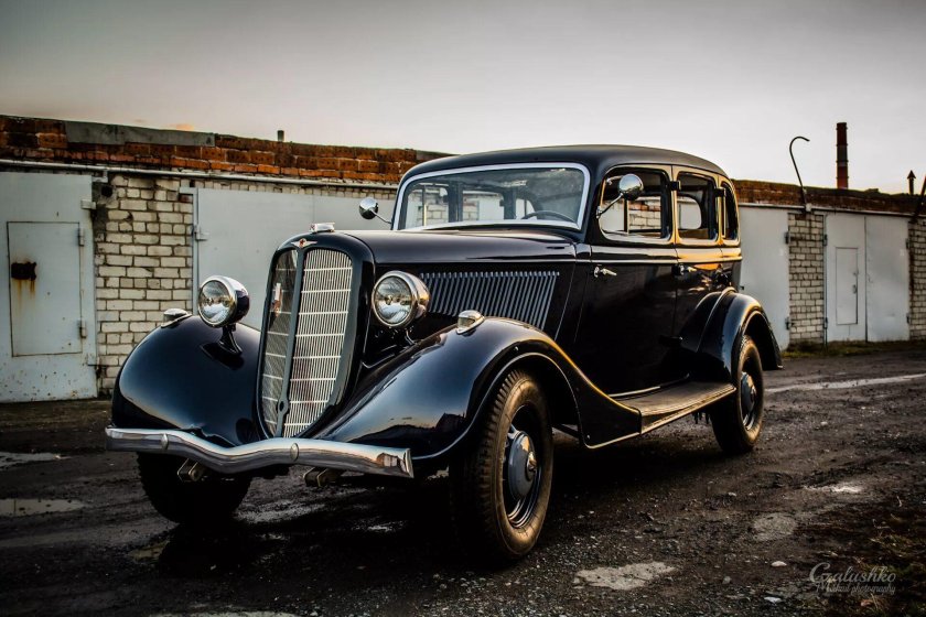 ГАЗ м1 и Форд