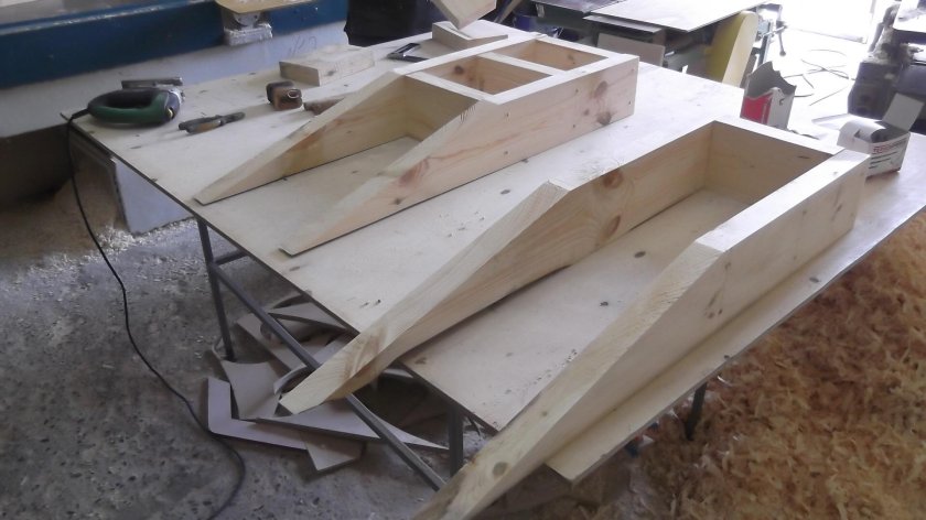 Мини эстакада из дерева