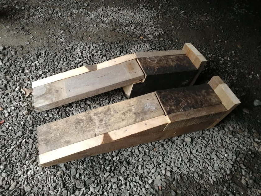 Мини эстакада из дерева