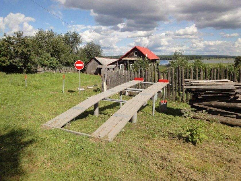 Разборная Гаражная эстакада