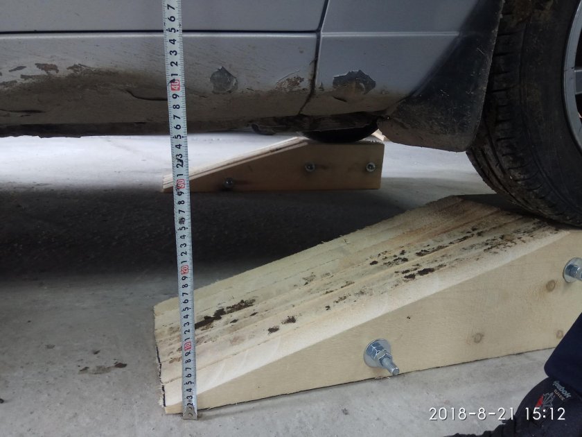 Деревянная мини эстакада