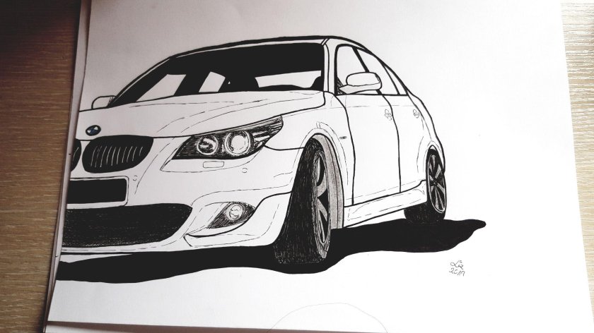 БМВ е60 скетч