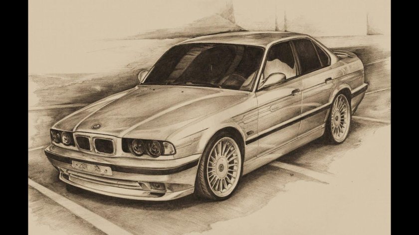BMW е34 карандаш