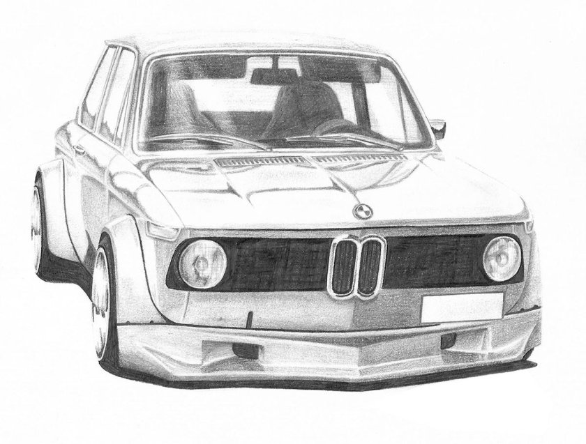 БМВ рисунок