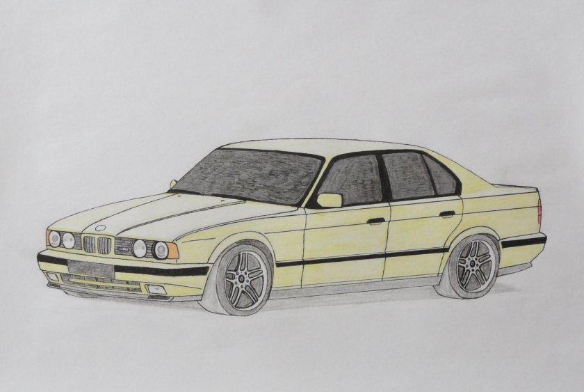 BMW е34 карандаш