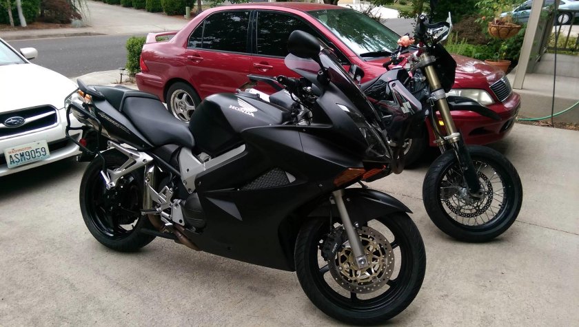 Honda VFR 800 черный