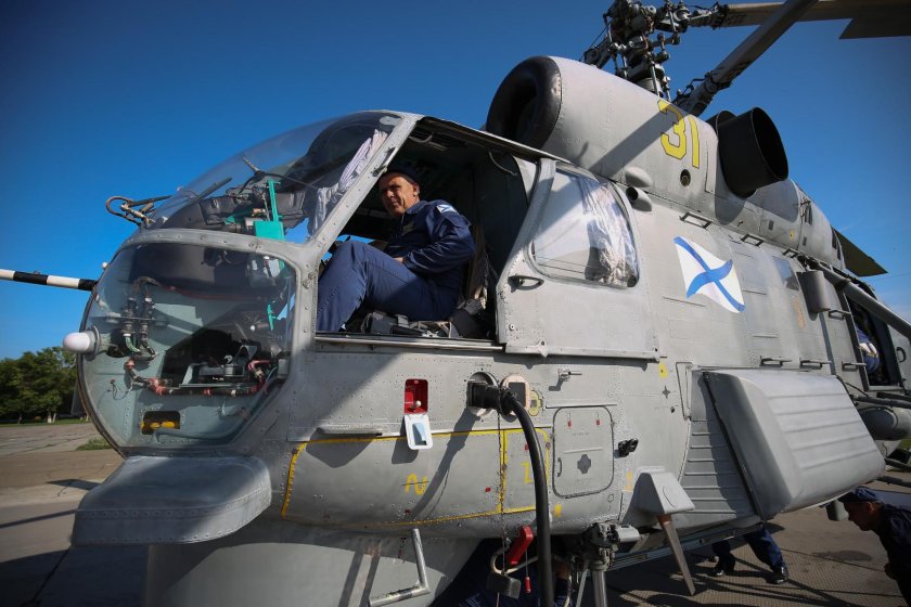 Вертолет ВМФ ка-27