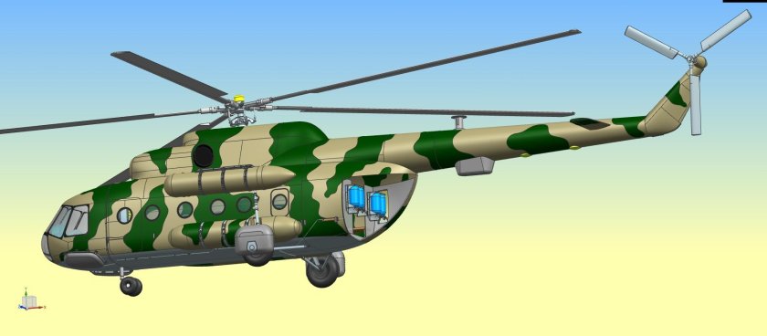 Ми-8 с баллонетами