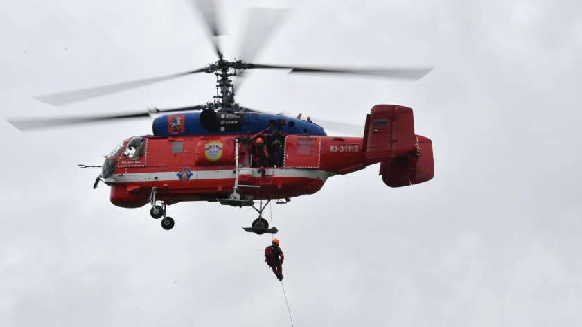 Аварийный вертолет
