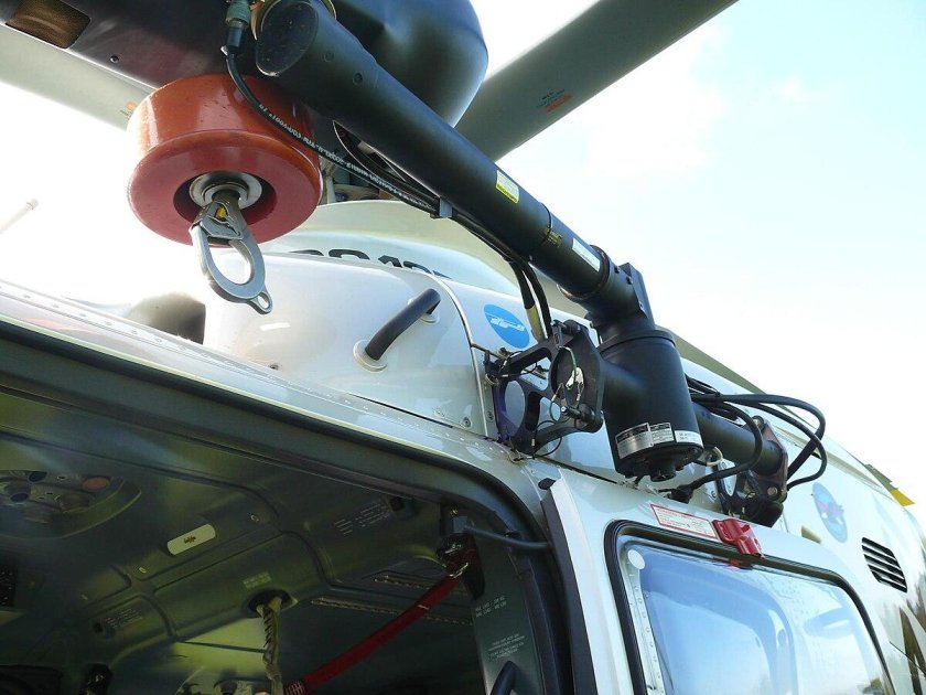 Вертолёт ми-8 лебедка