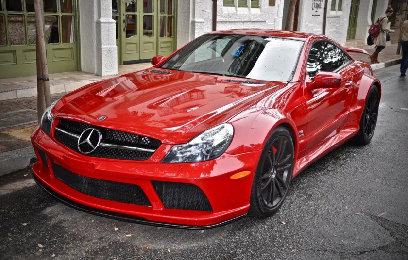 Mercedes sl65 AMG Black Series