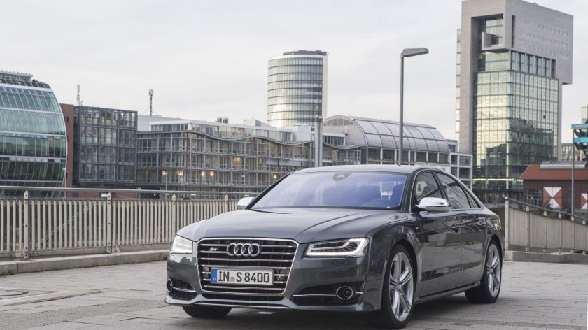 Ауди на немецких номерах