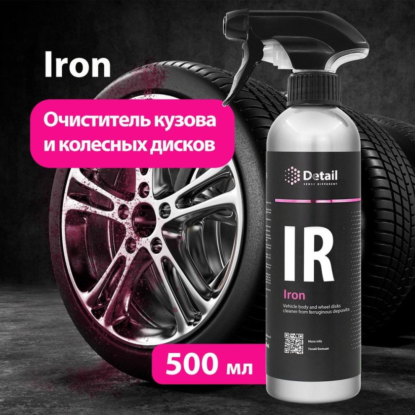 Очиститель дисков и кузова автомобиля iron 500 мл