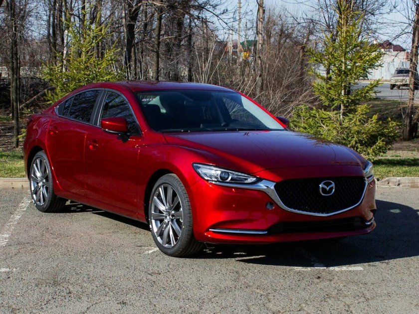 Мазда 6 2018 красная